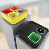 4-in-1 Couch-Organizer mit 10.000 mAh Powerbank & auslaufsicherem Getränkehalter
