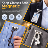 Magnetic Eyeglass Holder – No More Lost Glasses!