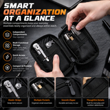 Tactical EDC Organizer Pouch – Compact Waterproof-Resistant Utility Gear Bag