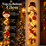 🎄 Glowing Christmas Door Hanger – Light Up Your Home with Holiday Magic