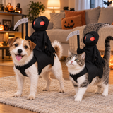 Funny Grim Reaper Rider Costume for Pets