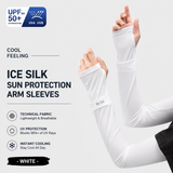 IceShield™ UPF 50+ Cooling Arm Sleeves – Instant Sun Protection & Cooling Fabric