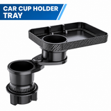 3-in-1 Multifunctional Car Cup Holder Tray – Expandable Car Organizer for Drinks, Food & Phone