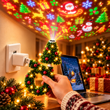 🎄 Twinkle Tree™ – Magical Christmas Projector Lamp