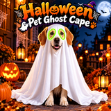 SpookyPup™ Halloween-Geisterkostüm für Hunde