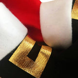 Christmas Santa Boots Chair Leg Covers – Festive Holiday Furniture Decorations