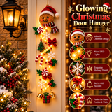 🎄 Glowing Christmas Door Hanger – Light Up Your Home with Holiday Magic