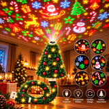 🎄 Twinkle Tree™ – Magical Christmas Projector Lamp