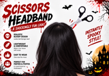 FrightThrough™ Halloween Fake Weapon Headband