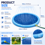 AquaBlast™ Kids Splash Water Play Mat