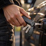 Everyday EDC Key Organizer – Compact Multi-Key Holder with Compass & AirTag-Compatible Design