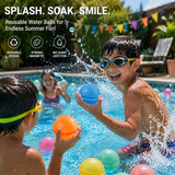 AquaSnap™ Reusable Magnetic Water Balloons