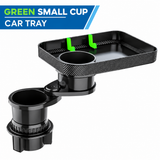 3-in-1 Multifunctional Car Cup Holder Tray – Expandable Car Organizer for Drinks, Food & Phone