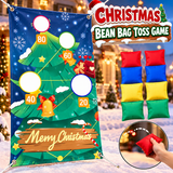 🎄 Christmas Bean Bag Toss Game – Fun Holiday Party Game for Kids & Family