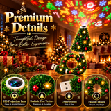🎄 Twinkle Tree™ – Magical Christmas Projector Lamp
