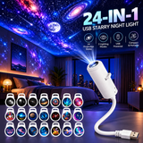 GalaxyGlow™ USB Star Projector – Bring the Universe Home