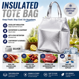 ArcticShield Insulated Tote Bag – Premium Leakproof Cooler Lunch Bag