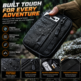 Tactical EDC Organizer Pouch – Compact Waterproof-Resistant Utility Gear Bag