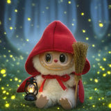 Christmas Red Riding Hood Outfit Set for Labubu – Cute Holiday Doll Costume & Accessories