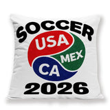 🌎 2026 FIFA World Cup Themed Throw Pillows – Premium Collectible Set