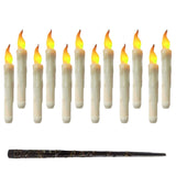Magic Wand Floating Candles – 12PCS Halloween LED Candle Set