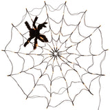 SpookyGlow™ Riesen-Spinnennetz-LED-Lichter – Halloween-Deko für drinnen und draußen