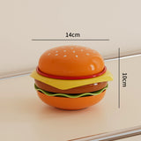 Christmas Burger Snack Plate Set – Stackable Serving & Dip Dishes