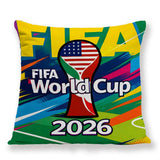 🌎 2026 FIFA World Cup Themed Throw Pillows – Premium Collectible Set