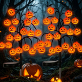 Halloween Solar Garden Stake Lights – Spooky LED Yard Décor