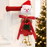 Cozy Christmas Door Handle Covers – Cute Anti-Static Holiday Handle Sleeves