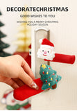 Cozy Christmas Door Handle Covers – Cute Anti-Static Holiday Handle Sleeves
