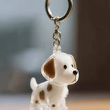 ForeverPaws™ Pet Fur Keepsake – Personalized Pet Memorial Keychain & Fridge Magnet