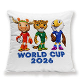 🌎 2026 FIFA World Cup Themed Throw Pillows – Premium Collectible Set