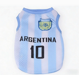 World Cup Style Pet Jersey