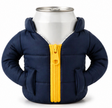 Mini Puffer Beer Cozy – World Cup Edition 🍺⚽