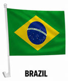 🇺🇸 World Cup Fan Flags – Car & Window Display