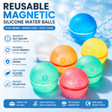 AquaSnap™ Reusable Magnetic Water Balloons