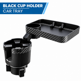 3-in-1 Multifunctional Car Cup Holder Tray – Expandable Car Organizer for Drinks, Food & Phone