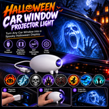 Halloween Car Window Ghost Projector – Spooky USB Projection Light