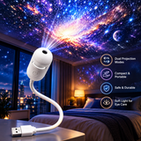 GalaxyGlow™ USB Star Projector – Bring the Universe Home
