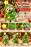GlowPup™ Christmas Tree Dog Costume – Light-Up Holiday Cape