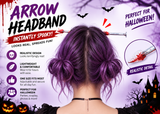 FrightThrough™ Halloween Fake Weapon Headband