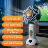 2026 World Cup Mascot Portable Cooling Fan
