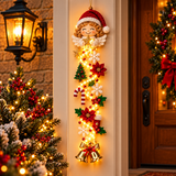 🎄 Glowing Christmas Door Hanger – Light Up Your Home with Holiday Magic